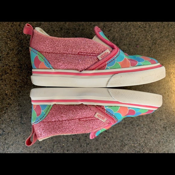 Mermaid Scale Vans Size 6.5 - Picture 6 of 8